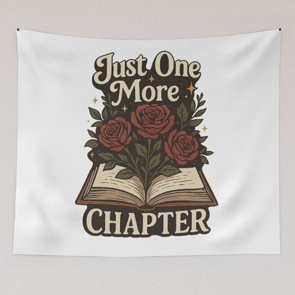 Item preview, Just One More Chapter – Book Lover Aesthetic Design for Readers designed and sold by TaliSora.