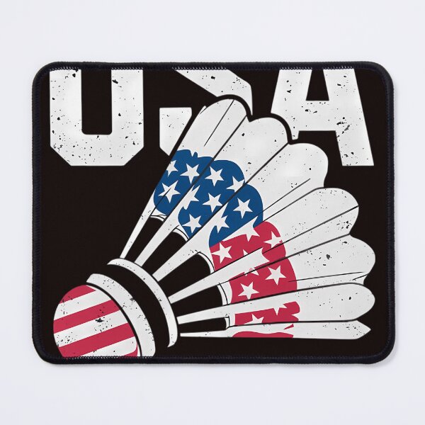 Item preview, Shuttlecock Red White Blue 4th July Patriotic USA Badminton designed and sold by MAKOPOKOShop.