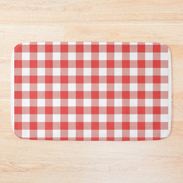 Item preview, Red Gingham Seamless Pattern designed and sold by studio-OIOO.