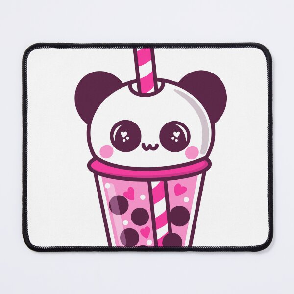 Item preview, Panda Boba (Pink) designed and sold by SaltyPeachBliss.