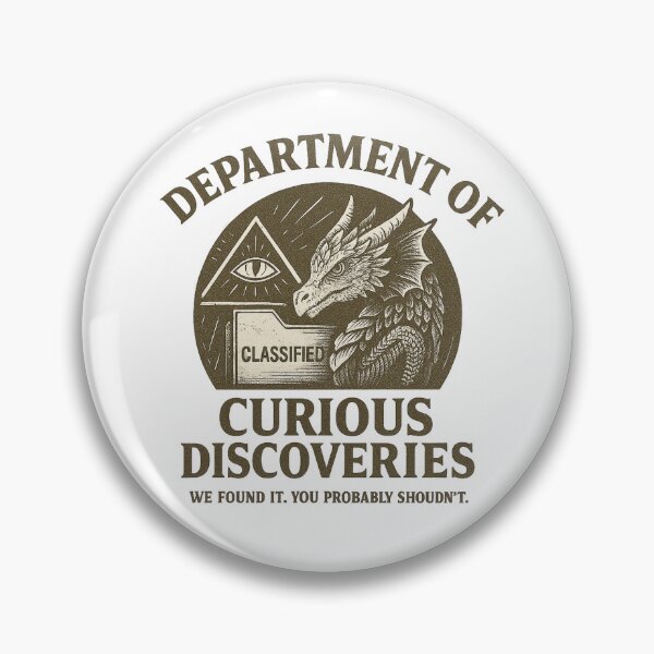 Item preview, Department of Curious Discoveries designed and sold by PrometheanAppCo.
