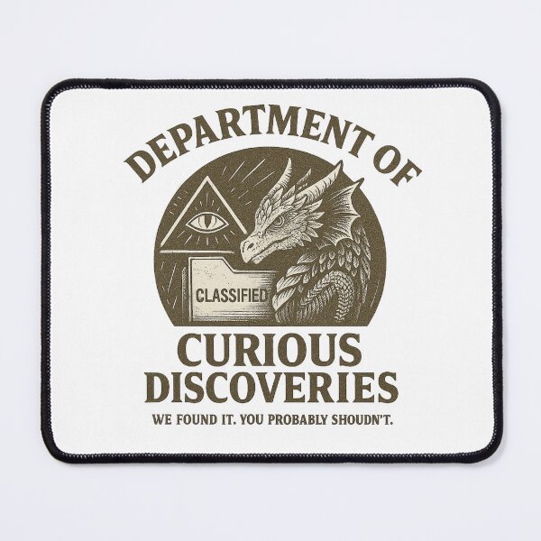 Item preview, Department of Curious Discoveries designed and sold by PrometheanAppCo.