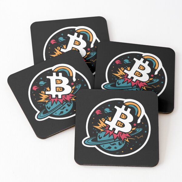 Item preview, Bitcoin Clean Line Art designed and sold by RadDeck.