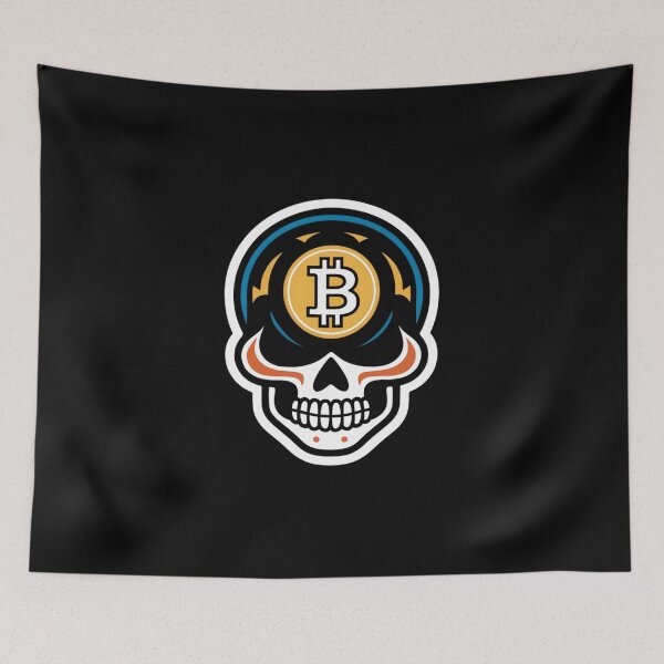 Item preview, Bitcoin Monochrome Vibe designed and sold by RadDeck.
