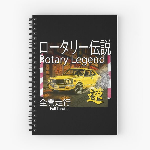 Item preview, Rotary Legend RX-3 – Full Throttle Tokyo Drift (Kanji Style) designed and sold by Michael van der Hoorn.