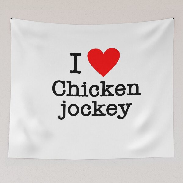 Item preview, I love Chicken jockey designed and sold by benjijy.