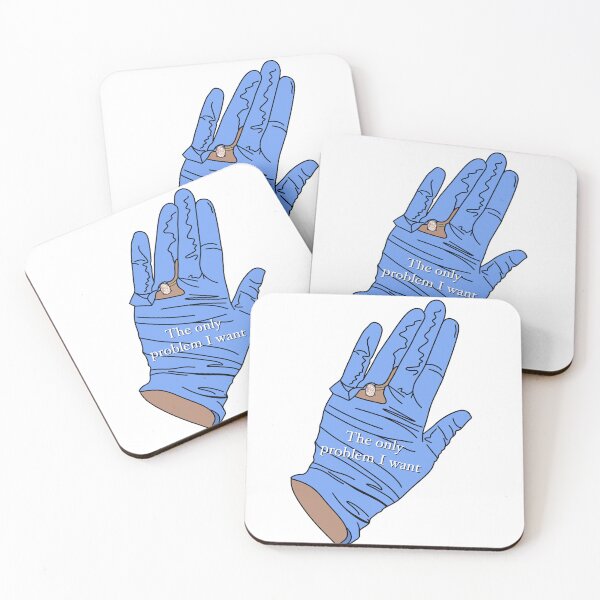 Item preview, The Only Problem I Want – Engagement Ring Breaking Through Glove designed and sold by AbanaCo.