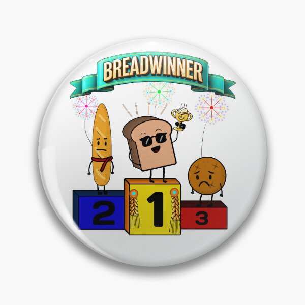 Item preview, Breadwinner – Punny Podium of Carby Glory designed and sold by SHHCreations.