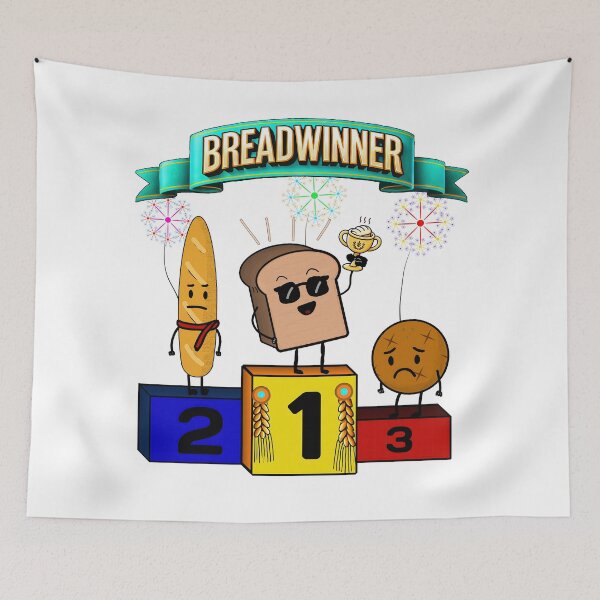 Item preview, Breadwinner – Punny Podium of Carby Glory designed and sold by SHHCreations.