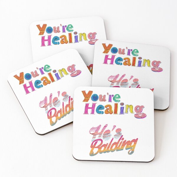 Item preview, You're healing, he's balding designed and sold by Zen Lael.