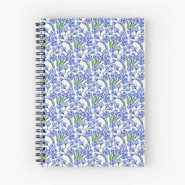 Item preview, Bluebonnet Purple Flower Watercolor Seamless Pattern designed and sold by Magnolia Valley Art.