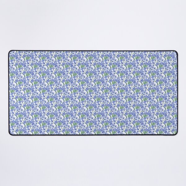 Item preview, Bluebonnet Purple Flower Watercolor Seamless Pattern designed and sold by Magnolia Valley Art.