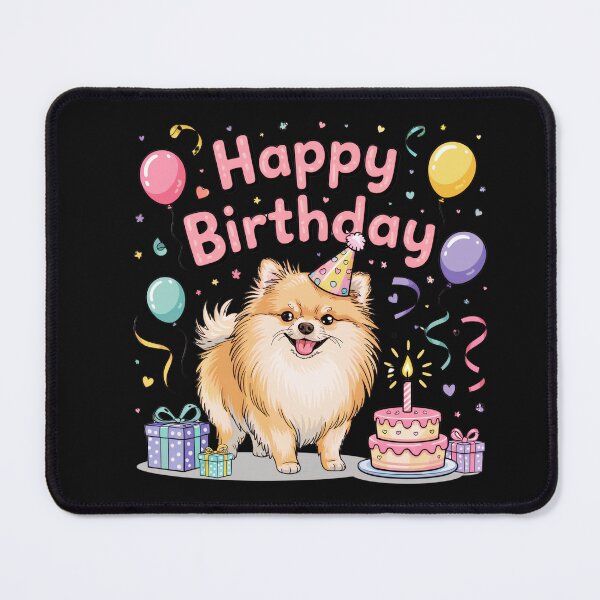 Item preview, Pomeranian Birthday designed and sold by TheAnimalZ00.