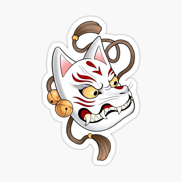 Item preview, Kitsune mask designed and sold by satanabe.