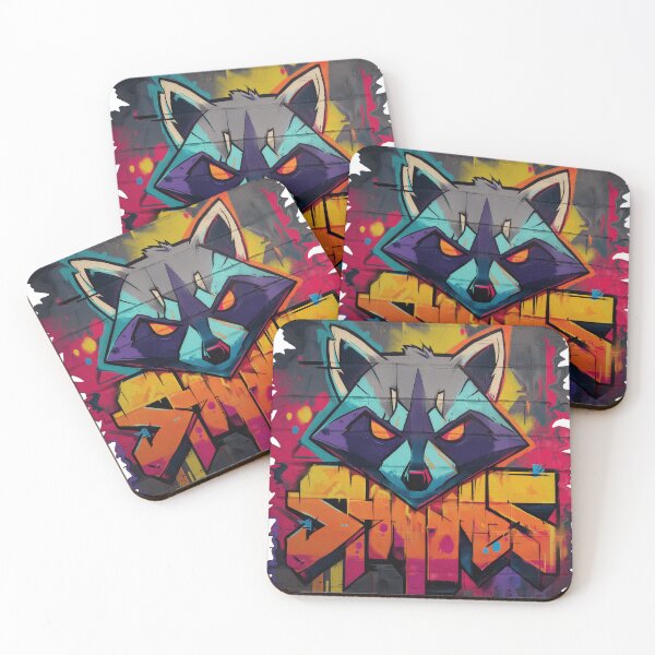 Item preview, Raccoon Graffiti | Raccoon | Urban Art | Unique Graphic | Pacific NW Gear Co designed and sold by PacificNWGearCo.