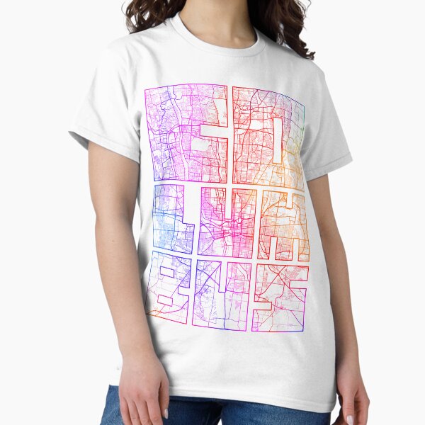 Item preview, Columbus City Map of Ohio, USA - Colorful designed and sold by deMAP.