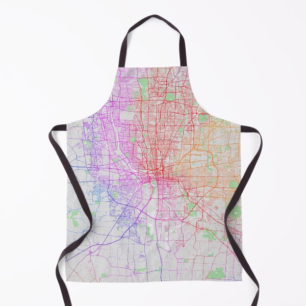 Item preview, Columbus City Map of Ohio, USA - Colorful designed and sold by deMAP.
