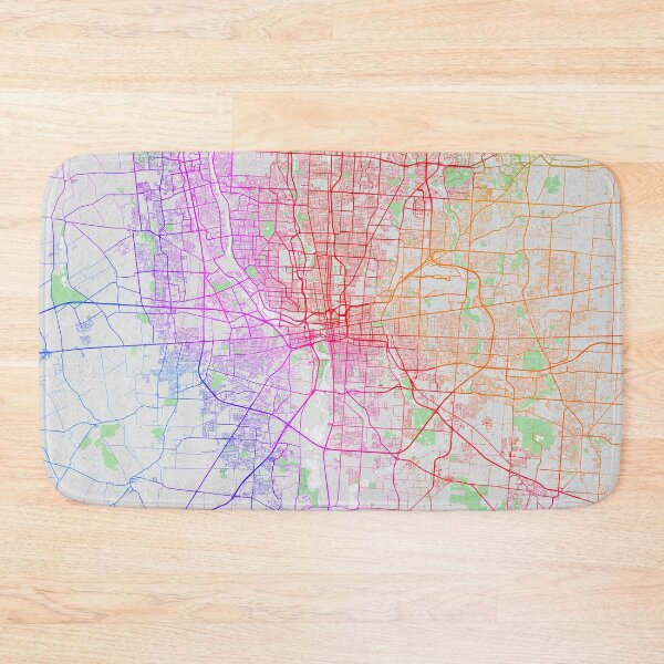 Item preview, Columbus City Map of Ohio, USA - Colorful designed and sold by deMAP.