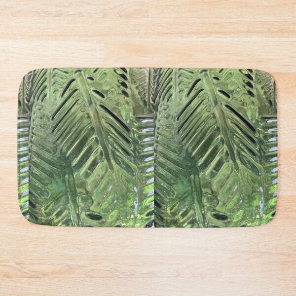 Item preview, Green Glass Leaf Pattern  designed and sold by Amanda1775.