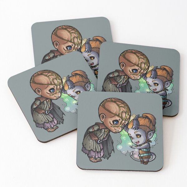 Item preview, Withers and Arabella Magic Chibis designed and sold by ghostfire.