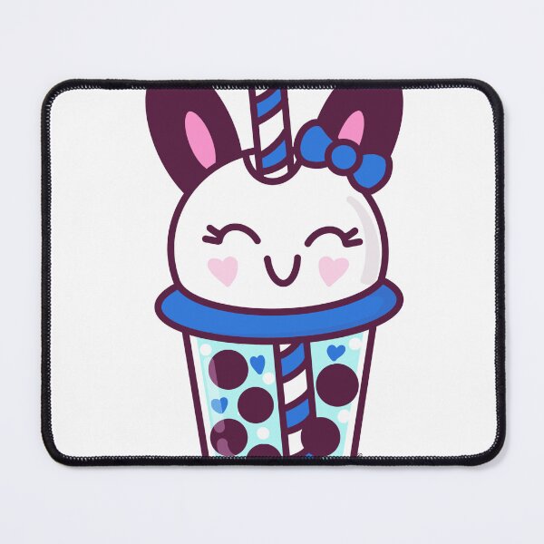 Item preview, Magical Boba Tea Sticker (Blue) designed and sold by SaltyPeachBliss.