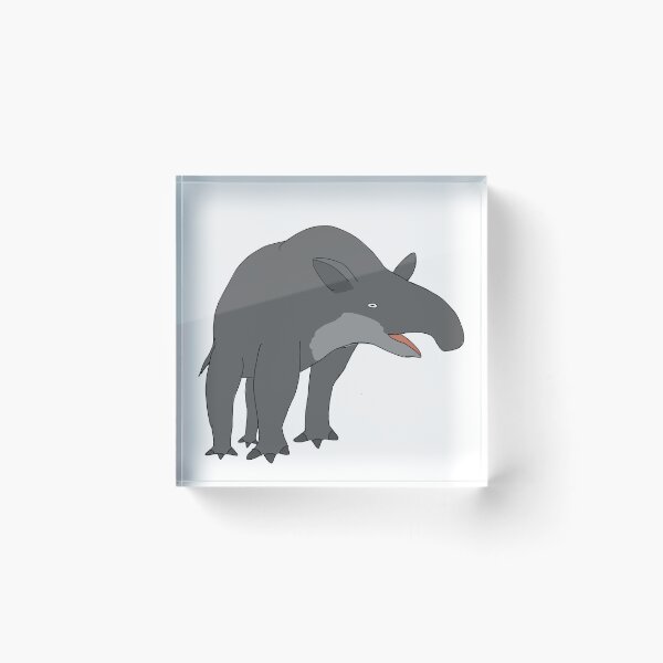 Item preview, Lowland Tapir designed and sold by FossilRecordGNS.
