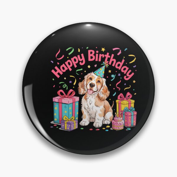 Item preview, Cocker Spaniel Birthday designed and sold by TheAnimalZ00.
