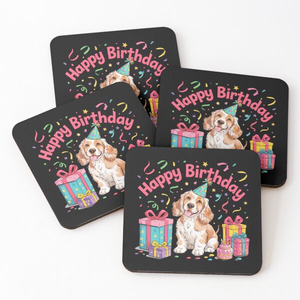 Item preview, Cocker Spaniel Birthday designed and sold by TheAnimalZ00.