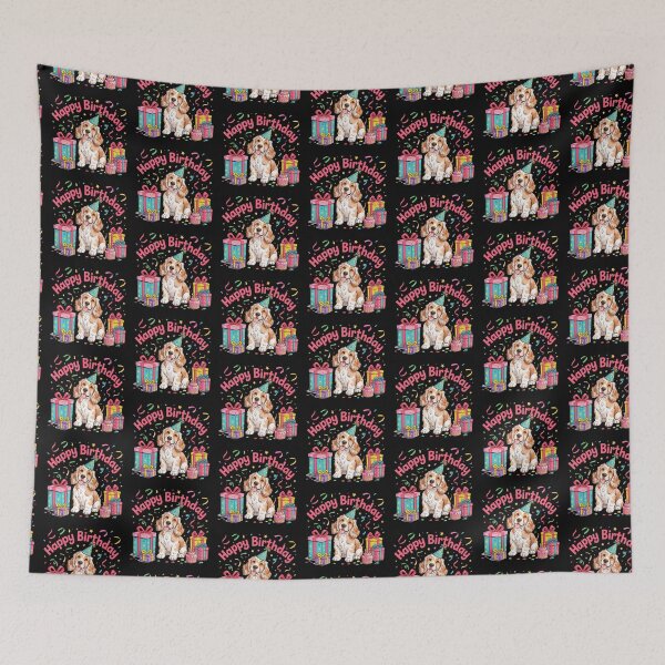 Item preview, Cocker Spaniel Birthday designed and sold by TheAnimalZ00.