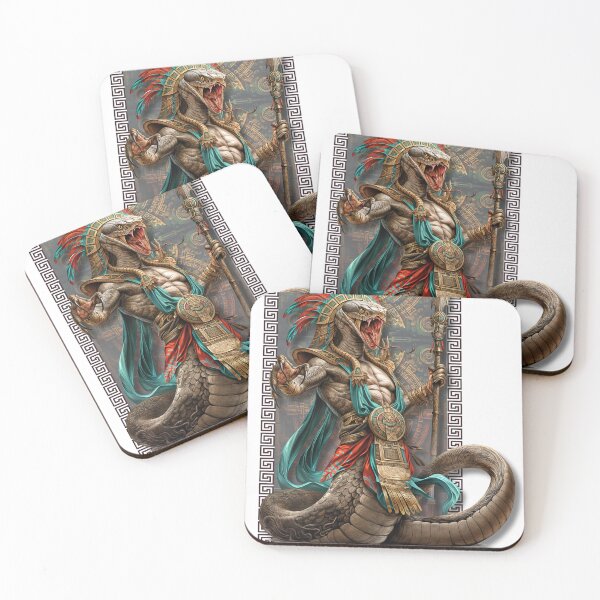 Item preview, Aztec Cobra Warrior designed and sold by The Imaginarium of a Quirky Jose.