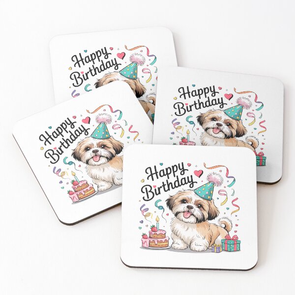 Artikelvorschau, Shih Tzu Geburtstag entworfen und verkauft von TheAnimalZ00.