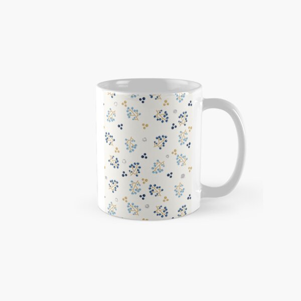 Item preview, Frosted Blue Winter Berries  designed and sold by PapercutandSuch.