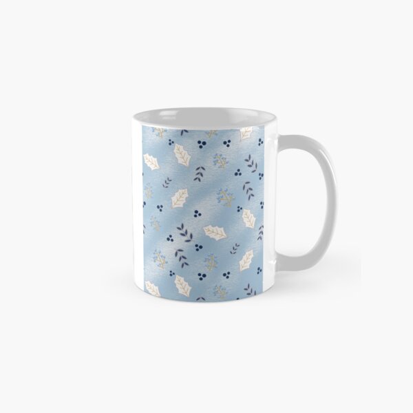 Item preview, White Holly Leaves and Frosted Berries designed and sold by PapercutandSuch.