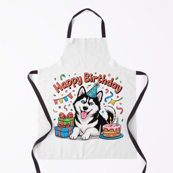 Item preview, Siberian Husky Birthday designed and sold by TheAnimalZ00.