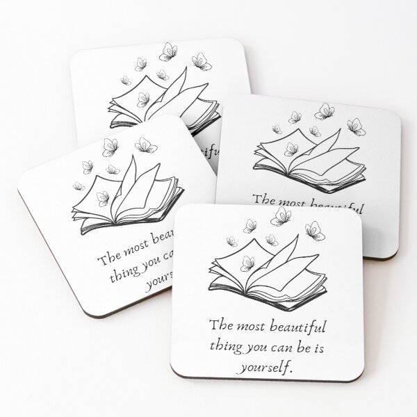 Item preview, "The most beautiful thing you can be is yourself" - Inspired by Barbie: Mariposa and Her Butterfly Fairy Friends designed and sold by AngelicAdornments.