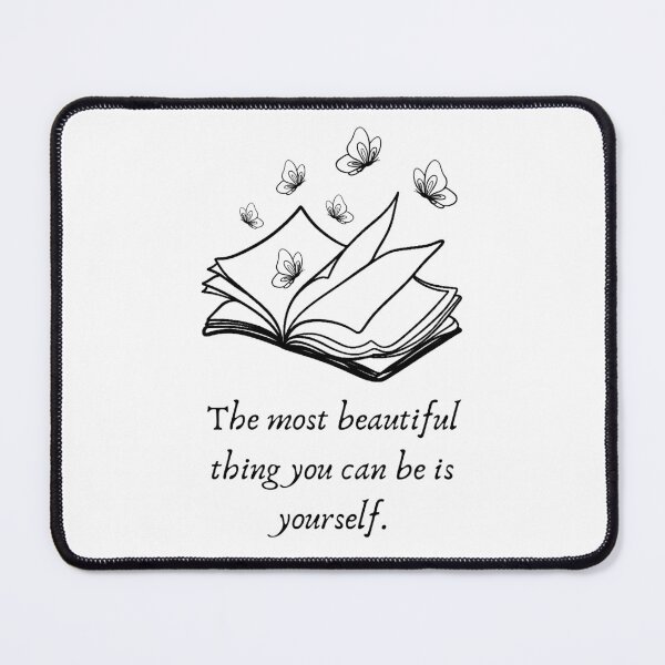 Item preview, "The most beautiful thing you can be is yourself" - Inspired by Barbie: Mariposa and Her Butterfly Fairy Friends designed and sold by AngelicAdornments.