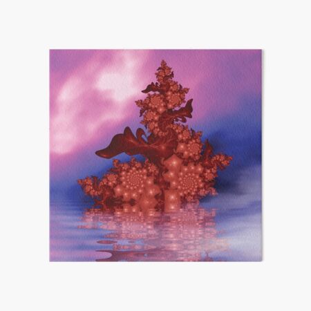 Red Tower Art Board Print