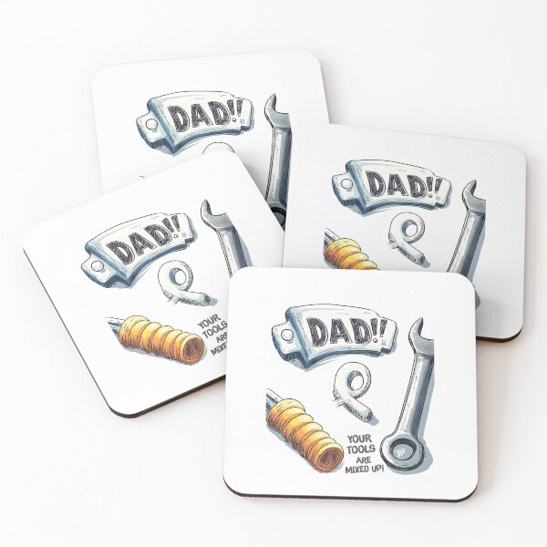 Item preview, Dad, Your Tools are Mixed Up! Funny DIY-Inspired Father’s Day Design with Tools: 100% Dad-Approved designed and sold by FUNqoosh.
