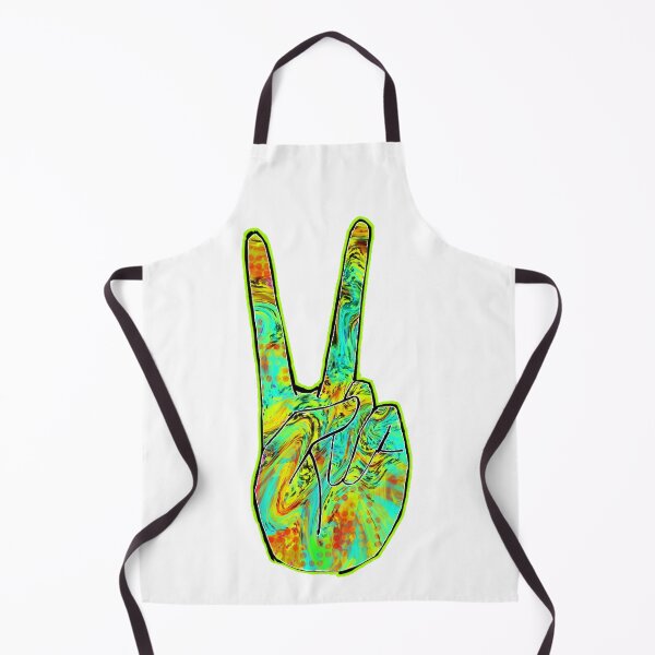 Item preview, Funky Peace Sign – Psychedelic Groovy Abstract Hand Art designed and sold by remipebbles.