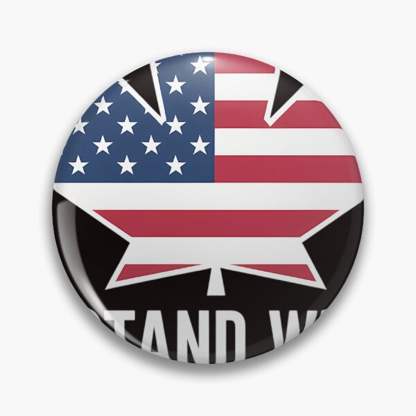 Item preview, I Stand With Canada America Canadian USA Flag designed and sold by MAKOPOKOShop.