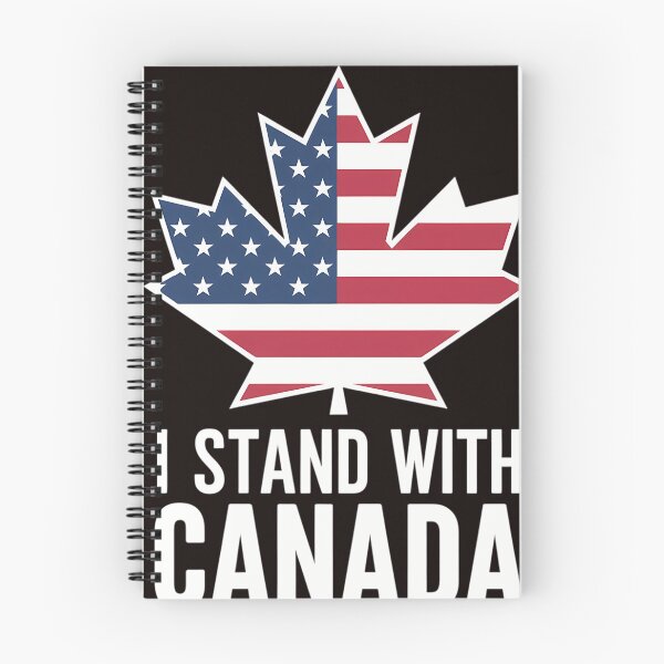 Item preview, I Stand With Canada America Canadian USA Flag designed and sold by MAKOPOKOShop.
