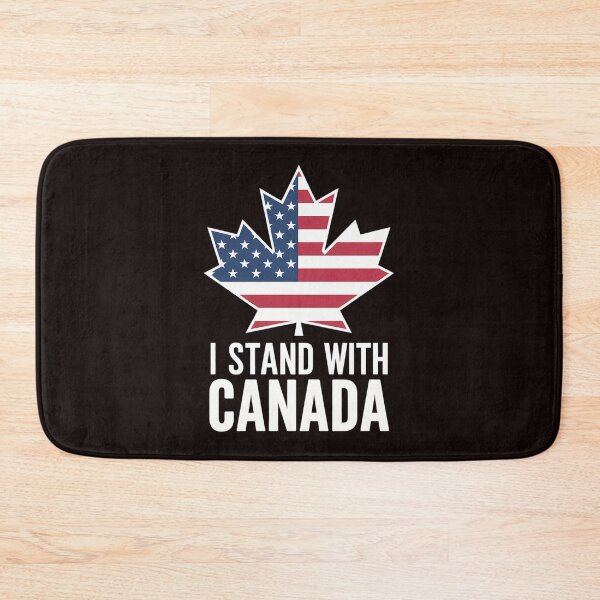 Item preview, I Stand With Canada America Canadian USA Flag designed and sold by MAKOPOKOShop.