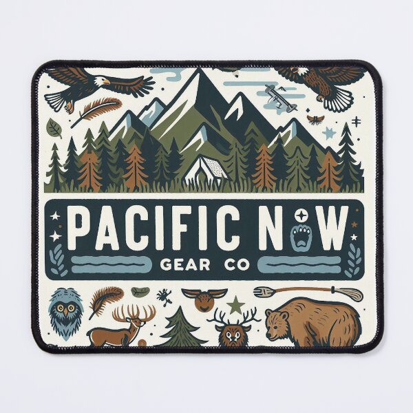 Item preview, The Great Outdoors | Pacific Adventure | Retro Camping | Outdoor Graphic| Pacific NW Gear Co designed and sold by PacificNWGearCo.