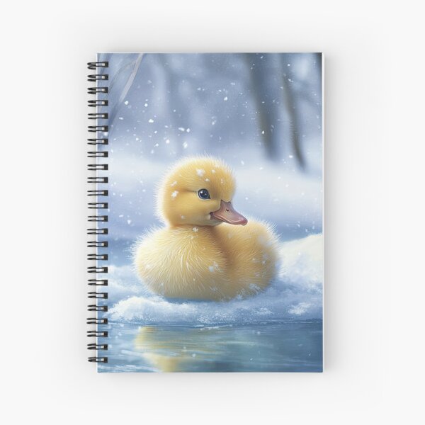Item preview, Cute Winter Duckling designed and sold by Elisabeth Lucas.