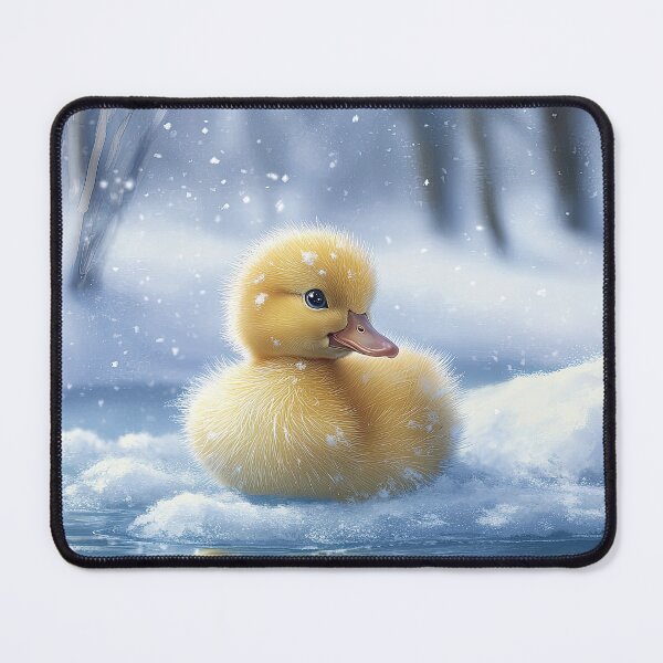 Item preview, Cute Winter Duckling designed and sold by Elisabeth Lucas.