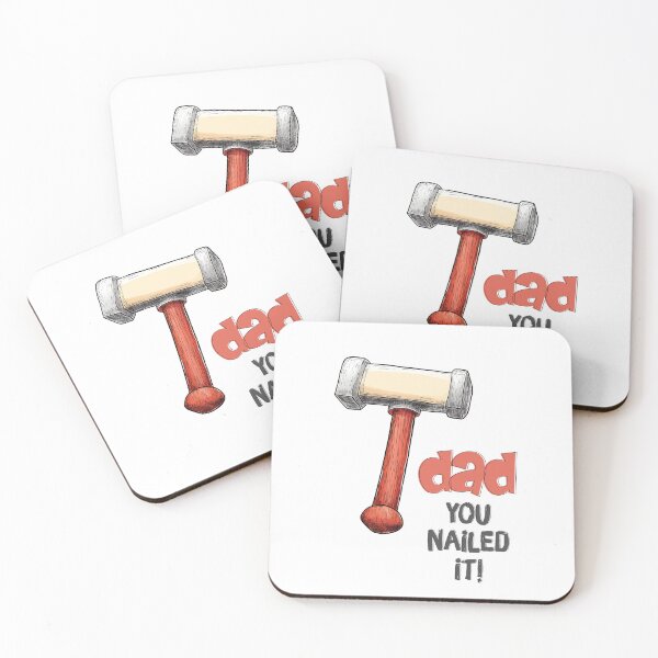 Item preview, Funny Comic Hammer Design for the Handyman Hero in Your Life- Dad, You Nailed It! designed and sold by FUNqoosh.