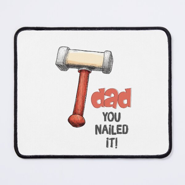 Item preview, Funny Comic Hammer Design for the Handyman Hero in Your Life- Dad, You Nailed It! designed and sold by FUNqoosh.