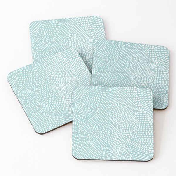 Item preview, Doodle Lines Zentangle Art Pattern White and Green designed and sold by Tetete.