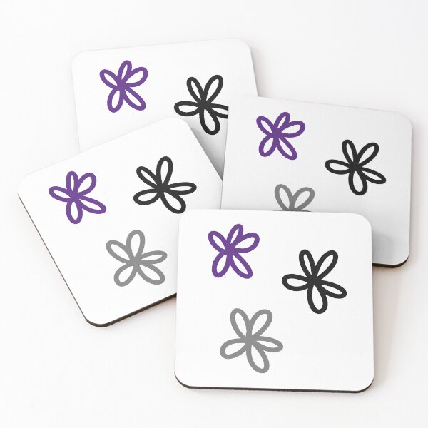 Item preview, subtle asexual pride designed and sold by LeelaStickers.