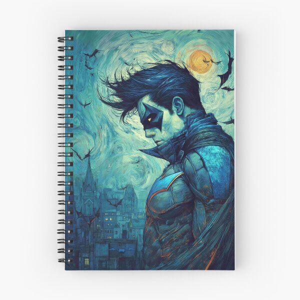 Item preview, Nightwing Watercolor designed and sold by MrComiCanvas.